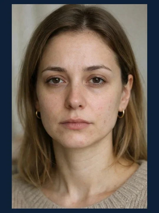 Устало-собранная подача